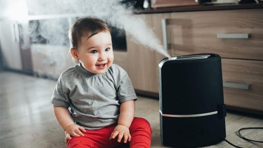 فوائد أجهزة تنقية الهواء لأطفال